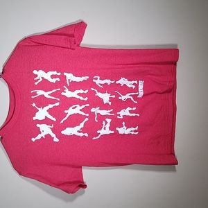Boys or Girls Fortnite t-shirt, Red, XL (14-16)